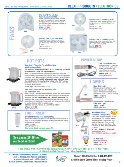 HOT POTS - Jack L. Marcus, Inc