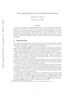 arXiv:math/0307382v3 [math.GT] 20 Nov 2003