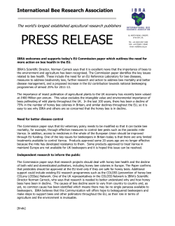 International Bee Research Association