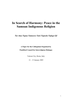 In Search of Harmony - The University of Auckland Library