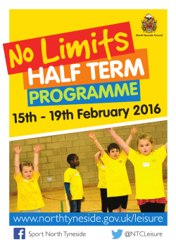 Easter holiday activities