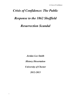 Crisis of Confidence - the chris hobbs site