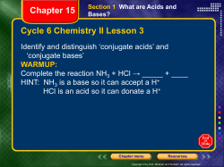 Cycle 6 Chem II Lesson 3