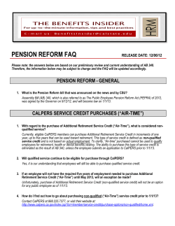pension reform faq