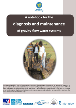 diagnosis and maintenance