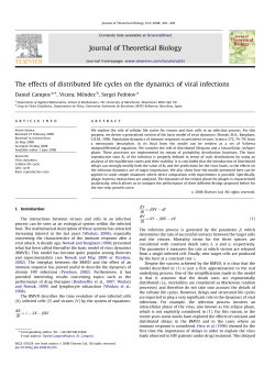 The effects of distributed life cycles on the dynamics of viral