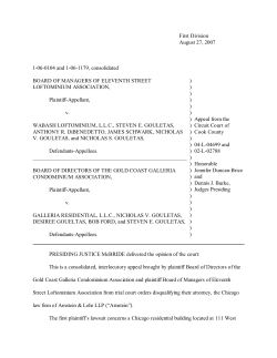 Board of Managers of Eleventh Street Loftominium Ass`n v. Wabash