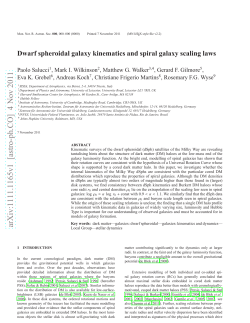 Dwarf spheroidal galaxy kinematics and spiral galaxy scaling laws