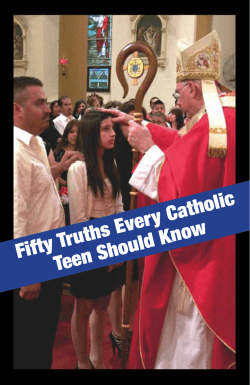 Fifty Truths Every Catholic Teen Should Know