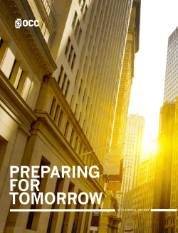 OCC 2015 Annual Report - The Options Clearing Corporation