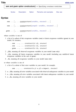 sem and gsem option covstructure