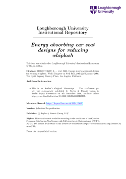 Energy absorbing car seat