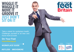 Poster A1 - On Your Feet Britain