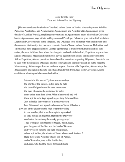 The Odyssey - GitHub Pages