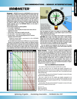 Sensor Info