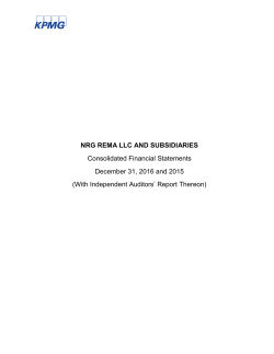 NRG REMA LLC AND SUBSIDIARIES Consolidated Financial