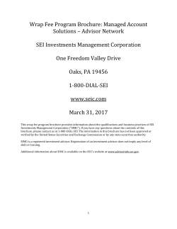 Managed Account Solutions