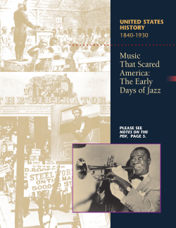 Music That Scared America: The Early Days of Jazz