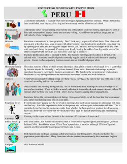 CONDUCTING BUSINESS WITH PEOPLE FROM ARGENTINA