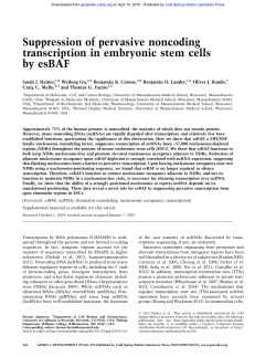 Paper - UMass Medical School