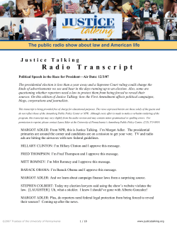 Read Along with the Transcript