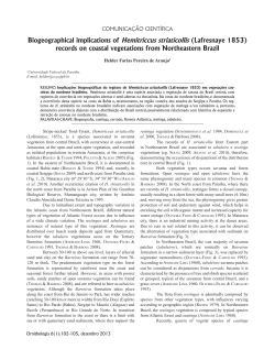 Revista cient&iacute;fica do CEMAVE/ICMBio