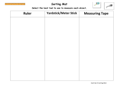 Ruler Measuring Tape