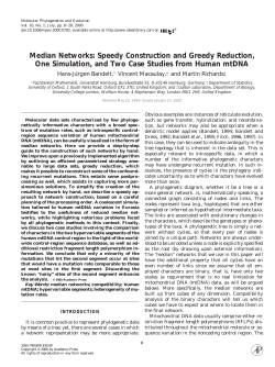 Median Networks: Speedy Construction and
