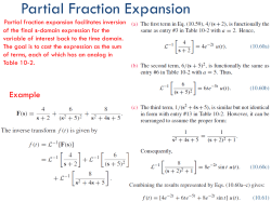 Partial Fraction Expansion