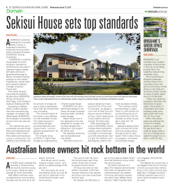 Australian home owners hit rock bottom in the world