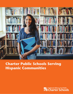 Charter Public Schools Serving Hispanic Communities National