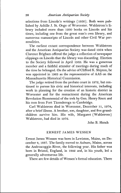 lished by Achille J. St. Onge of Worce