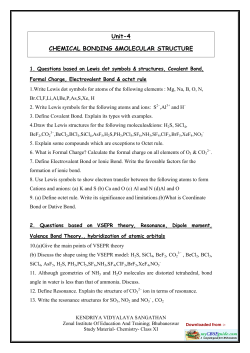Chemistry Class 11 HOTS Important Question