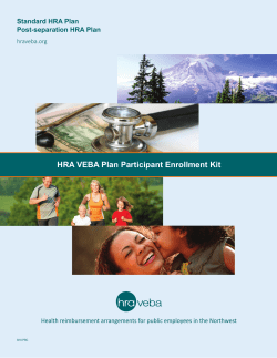 HRA VEBA Enrollment Form