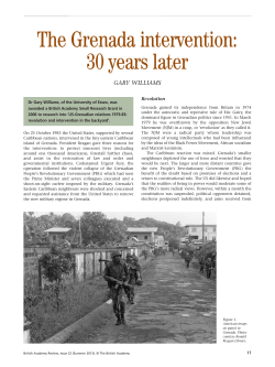 The Grenada intervention: 30 years later (BAR 22