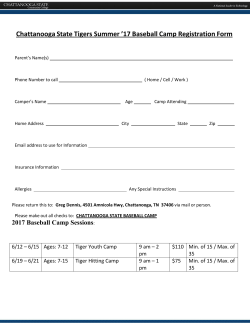 Camp Registration Form