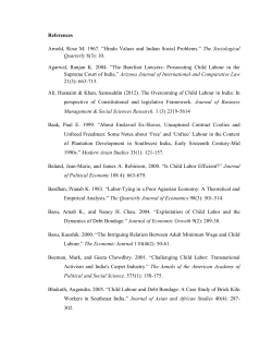 References Arnold, Rose M. 1967. “Hindu Values and Indian Social