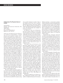 Iridescences: The Physical Colors of Insects