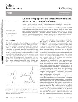 Dalton Transactions - ORCA