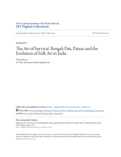 The Art of Survival: Bengali Pats, Patuas