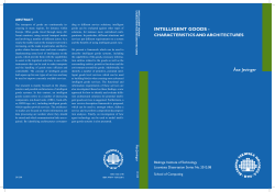 INTELLIGENT GOODS T &Aring;se Jevinger