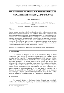 March 2002 Vol - European Journal of Science and Theology