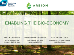 liberer le potentiel de la biomasse non-alimentaire