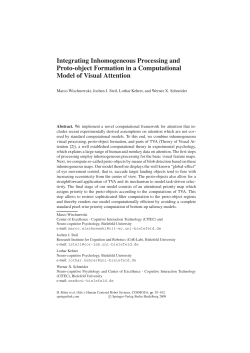 Integrating Inhomogeneous Processing and Proto