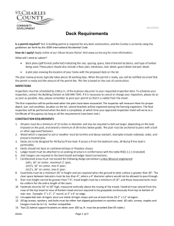 Deck - St. Charles County