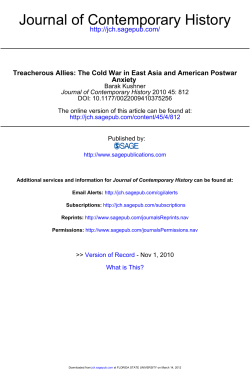 Journal of Contemporary History