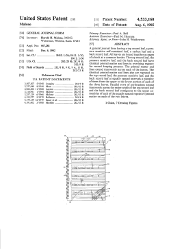 General journal form