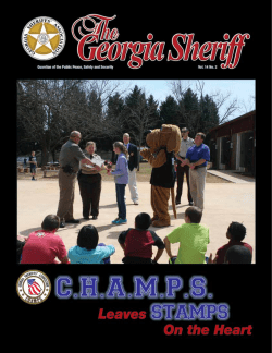 April 2014 - Georgia Sheriffs` Association