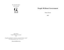 People Without Government