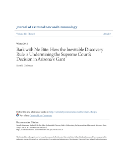 How the Inevitable Discovery Rule is Undermining the Supreme